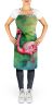 Flamingo Apron Cooking Kitchen Server Baking Crafts Gardening for Adult Women Men, Unisex, Large, Multicolor