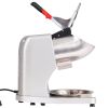 VEVOR Ice Crushers Machine, 220lbs Per Hour Electric Snow Cone Maker with 4 Blades, Stainless Steel Shaved Ice Machine with Cover and Bowl